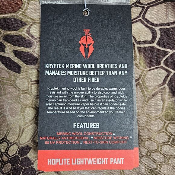 Kryptek Hoplite Merino Bottom LW Mens Size 2XL Color: Highlander 17HOPLWBH7 - Picture 7 of 13